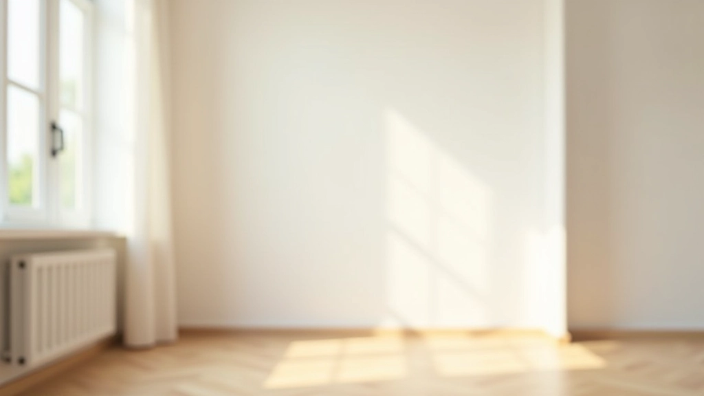 Minimalist corner space with natural light, empty walls, and wooden floor ready for transformation